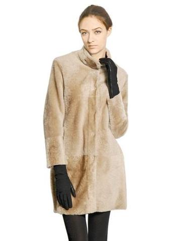 Drome - Shaved Shearling Fur Coat