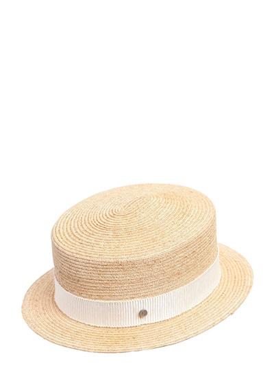 Maison Michel Auguste Canapa Straw Hat