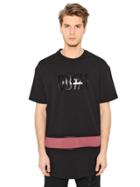 Dirk Bikkembergs Zip-up Stretch Cotton T-shirt