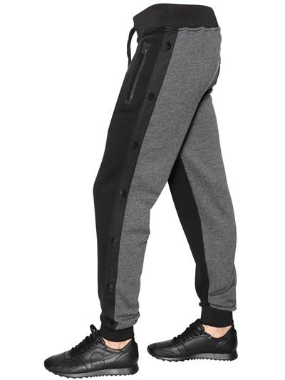 Hydrogen Two Tone Cotton Jogging Pants