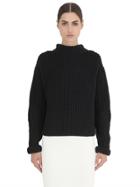 Cameo Contrast Cotton Sweater