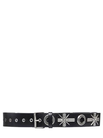 Fausto Puglisi - Embellished Nappa Leather Belt