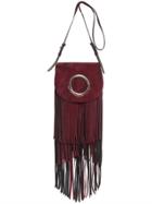 Emilio Pucci Janis Fringed Suede Shoulder Bag