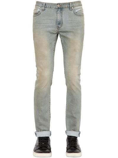 Perdre Haleine 16cm Washed Stretch Denim Jeans