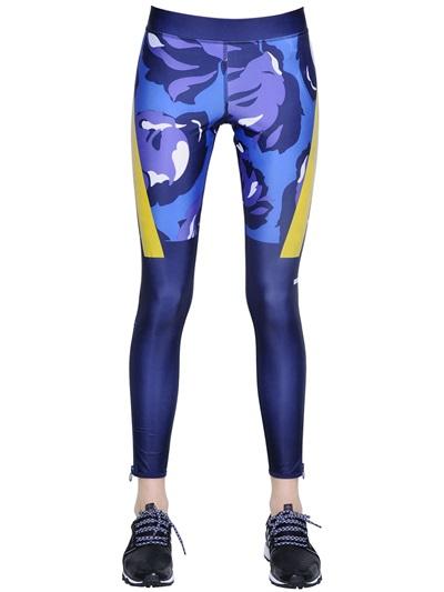 Adidas By Stella Mccartney Running Techfit Tight Lycra Leggings