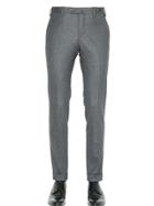 Pt01 18cm Mind Stretch Wool Jacquard Pants
