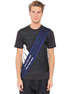 Y-3 Striped Cotton T-shirt