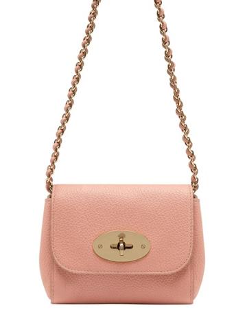 Mulberry Mini Lily Grained Leather Shoulder Bag