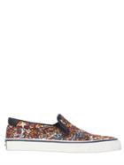 Kenzo 10mm Tiger Canvas Slip-on Sneakers