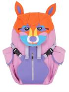 Yang Du Fox Patchwork Nylon Backpack