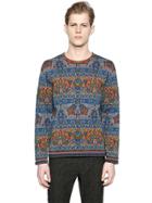Antonio Marras Virgin Wool Jacquard Sweater