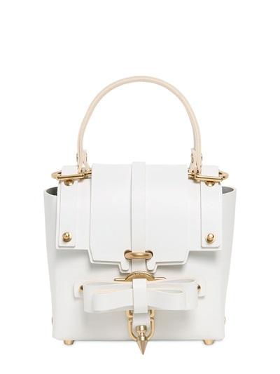 Niels Peeraer Small Bow Buckle 3 Pm Leather Bag