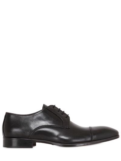 Gianni Russo Leather Derby Lace-up Shoes