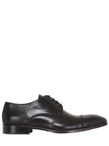 Gianni Russo Leather Derby Lace-up Shoes