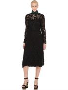 Salvatore Ferragamo Macram Lace Dress