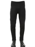 Neil Barrett Neoprene Biker Style Jogging Pants