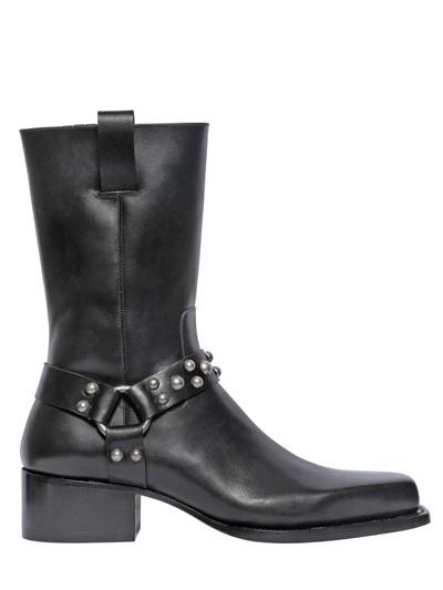 Dsquared2 Studded Leather Boots