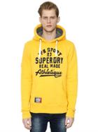 Superdry Logo Patches On Cotton Sweatshirt