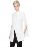 Ellery Crepe Top With Slits