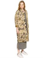 Mes Demoiselles Viston Printed Silk Voile Coat