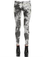 Carolina Wyser Washed Stretch Cotton Denim Jeans