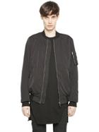 Rick Owens Drkshdw Padded Canvas Bomber Jacket