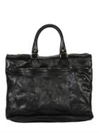Officine Creative Brushed Leather Satchel