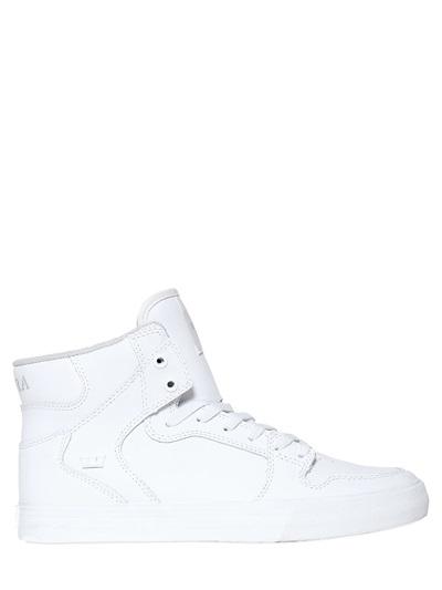 Supra Vaider Leather High Top Sneakers