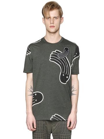 G-star Raw For The Oceans Octopus Recycled Cotton Jersey T-shirt