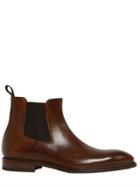 Francesco Benigno Leather Chelsea Boots