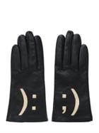 Aristide Emoticon Nappa Leather Gloves