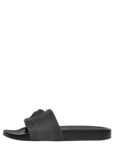Versace Medusa Rubber Slide Sandals
