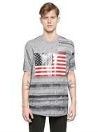 Givenchy Columbian Fit Usa Flag Cotton T-shirt