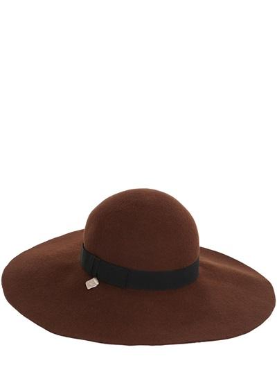 Alex Wool Felt Large Brim Hat