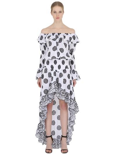 Cc By Camilla Cappelli Embroidered Cotton Mousseline Dress