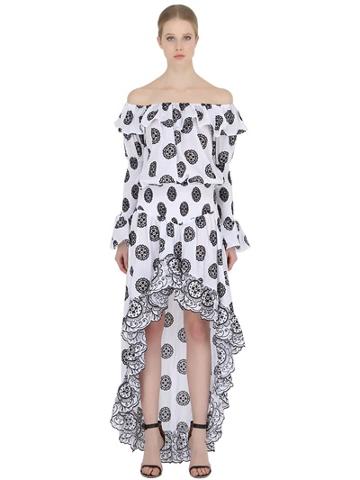 Cc By Camilla Cappelli Embroidered Cotton Mousseline Dress
