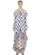 Cc By Camilla Cappelli Embroidered Cotton Mousseline Dress