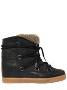 Isabel Marant Etoile 70mm Nowles Suede Shearling Boots
