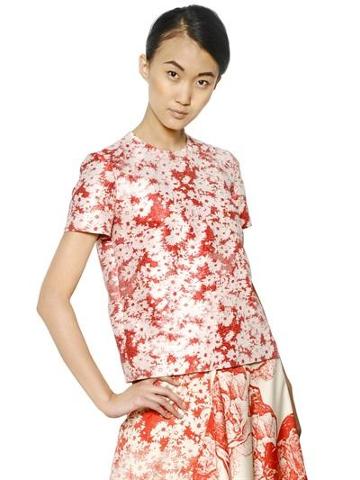 Stella Mccartney - Daisy Cotton Blended Jacquard Top