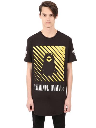Criminal Damage Stu Printed Jersey T-shirt