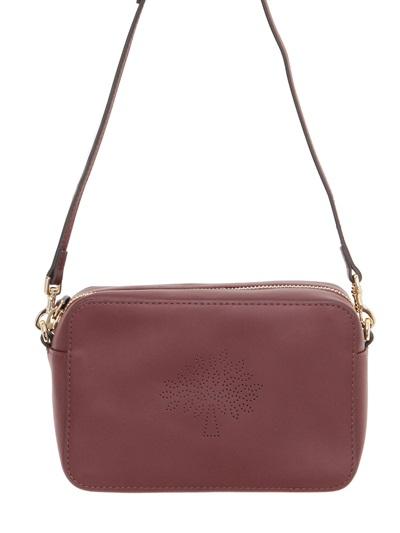 Mulberry Blossom Perforated Nappa Shoulder Bag