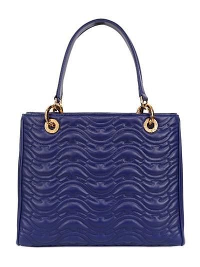 Patricia Al'kary Susan Quilted Pearlized Leather Bag