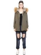 Forte Couture Cotton Parka & Lapin Vest W/ Murmansky