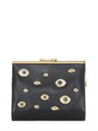 Ines Figaredo Charisma Eyes Gold Plated Jewel Clutch