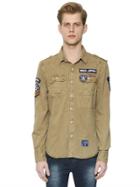 Superdry Cotton Drill Army Shirt