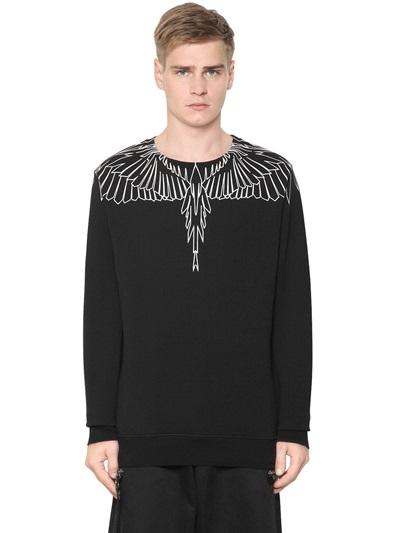 Marcelo Burlon County Of Milan Maipu Printed Cotton Sweatshirt