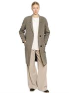 Christophe Lemaire Lambswool Blend Tweed Coat
