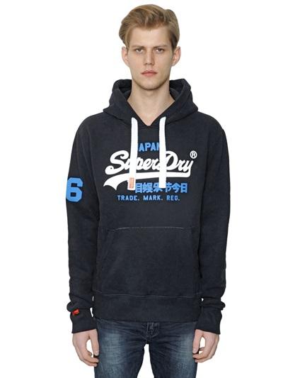 Superdry Vintage Logo Printed Cotton Sweatshirt