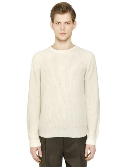 Christophe Lemaire Wool & Yak Rib Knit Sweater