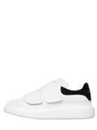 Alexander Mcqueen 40mm Double Strap Leather Sneakers